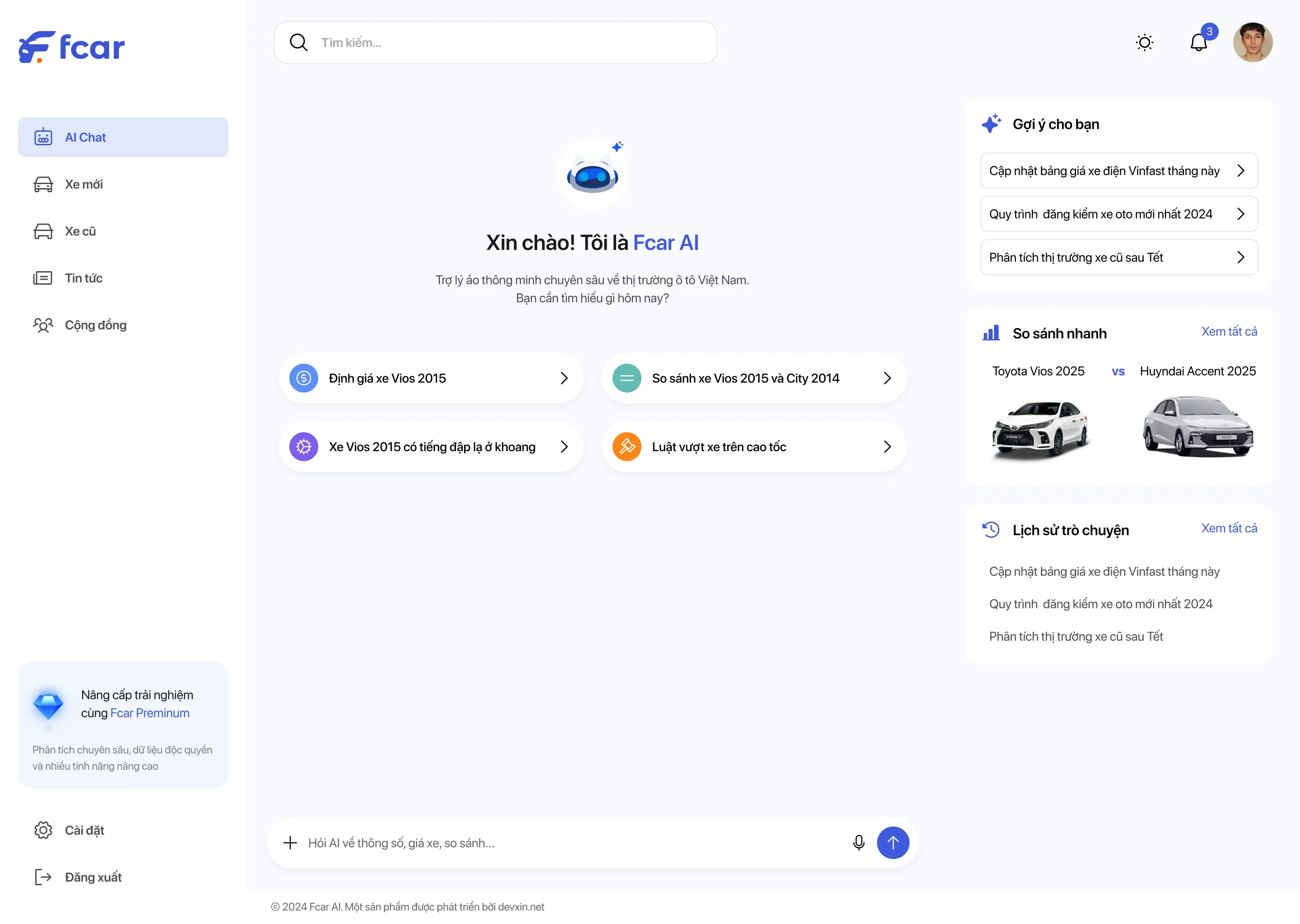 Fcar AI dashboard illustration